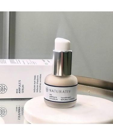 Ecoampoule 5 Eye Serum - Hydrating Formula with Hyaluronic Acid & Caffeine | Reduce Fine Lines & Tighten Skin | 30 ml - Buy Online on GoSupps.com