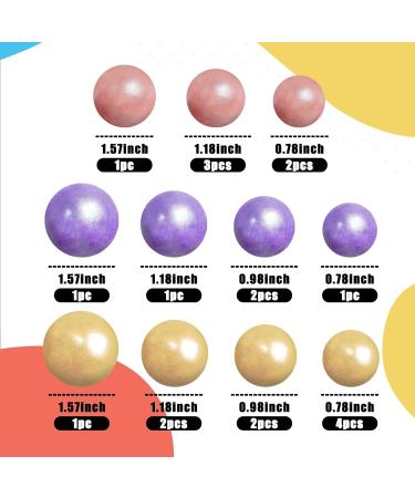 Ball Cake Topper Purple Cake Decoration with Pink Yellow ball cake toppers for Girl Women Birthday Party Baby Shower Celebration Party Boho Party Supplies (Style 1) - Buy Online on GoSupps.com