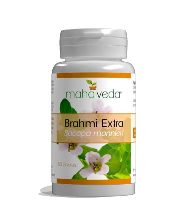Phyto Sud Brahmi Extra - Bacopa Monnieri Extract with 50% Bacosides - Brain Food Supplement - Memory and Concentration - 60 Capsules - 30 Days - Made in France