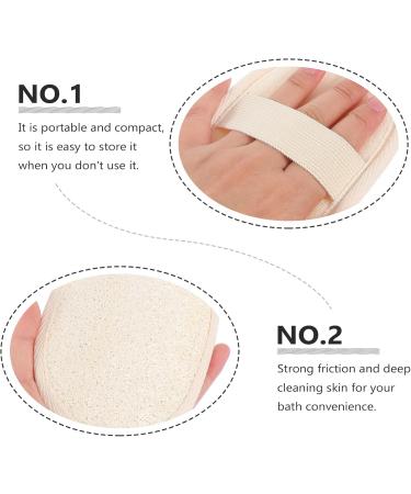 5 Pack Exfoliating Shower Loofah Sponge Pads | Body & Face Scrubber for Men & Women | Spa Quality Bath Brush - Buy Online on GoSupps.com