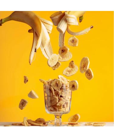  Bite & Delight Bite & Delight 6.8kg Sugar-Free Banana Chips Healthy Snack Dried Bananas Ideal for Muesli & Yogurt Rich in Fiber & Vitamins Natural Banana Chips - Buy Online on GoSupps.com