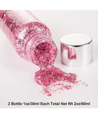 Long Lasting Holographic Body Glitter Gel - Waterproof & 9 Color Liquid Glitter Makeup for Women - #9 White - 1PC - Buy Online on GoSupps.com