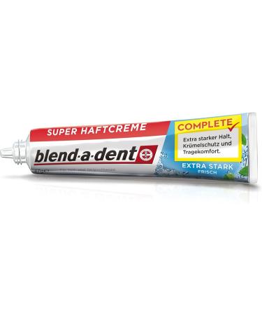 Buy Blend-a-Dent Complete Extra Strong Adhesive Cream Pack of 3 - Super Hold for Secure Dentures | Fast International Shipping - Buy Online on GoSupps.com