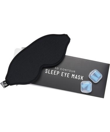 3D Memory Foam Sleep Eye Mask - Total Blackout for Ultimate Comfort | International Shipping Available - Buy Online on GoSupps.com
