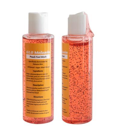 Peach Yoni Wash with Aloe Vera ph Balanced Intimate Female Body Wash Feminine Hygiene Vaginal Care Soap for Woman Antibacterial Sensitive Skin Safe Natural Balance for Vaginal Odor - Buy Online on GoSupps.com
