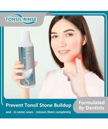 Tonsil Rinse - Natural Tonsil Stone Remover Mouthwash Alcohol-Free Oral Rinse for Bad Breath & Dry Mouth Relief 10 FL OZ - Buy Online on GoSupps.com