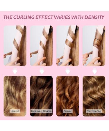 Jsdoin Heatless Curlers Headband - Satin Wave Roller for Long Hair - Pink - Buy Online on GoSupps.com