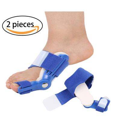 Bunion Corrector Big Toe Bunion Relief Kit Toe Separators Straighteners for Hallux Valgus Big Toe Joint Hammer Toe -Day/Night Time Support