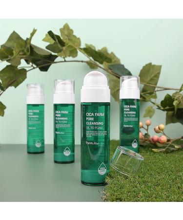 Farmstay Cica Pore Cleansing Oil 3.88 oz - Gentle Daily Facial Cleanser for Clear & Glowing Skin | International Shipping - Buy Online on GoSupps.com
