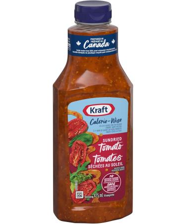 Kraft Sun-Dried Tomato & Oregano Calorie-Wise Salad Dressing 425 ml Bottle Sun-Dried Tomato & Oregano 425 ML (Pack of 1) - Buy Online on GoSupps.com