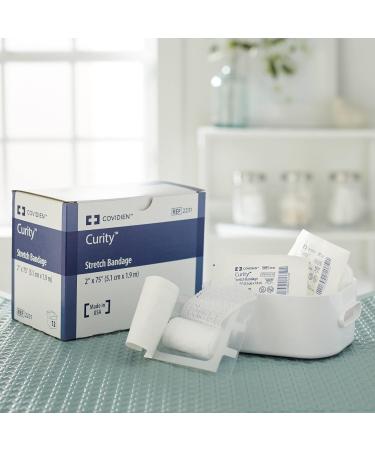 Buy Kendal Curity Sterile Gauze Roll Bandage - 2 x 2 (12/Box) - Effective Wound Care & Fast Shipping Internationally - Buy Online on GoSupps.com