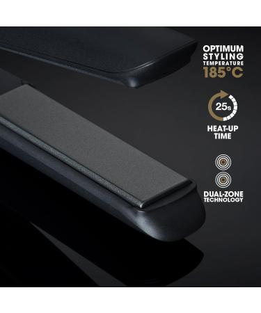 GHD Gold Hair Styler | Professional Smoothing Curling & Waves | Optimal 185 C | Two-Zone Technology | Black Packaging - Buy Online on GoSupps.com