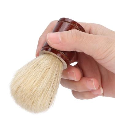 Beard Shaving Brush for Men - Wooden Handle Moustache Styling Brush | Premium Quality - Buy Online on GoSupps.com