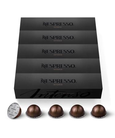 Nespresso Nespresso Vertuo 50 Intenso Coffee Capsules Intenso 9 For 230ml Mug (5 Cases of 10)