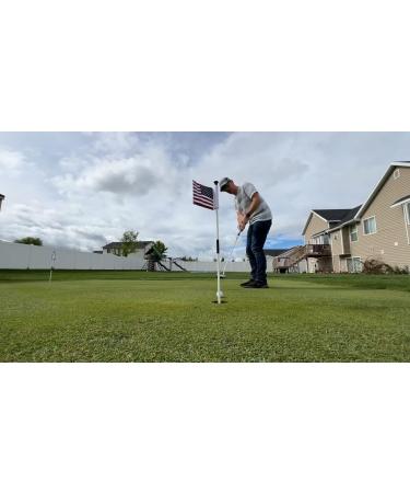 KINGTOP US Golf Flag - Double-Sewn American USA Flag for Putting Green - 420D Nylon Mini Pin Flag - 1 Pack - Buy Online on GoSupps.com