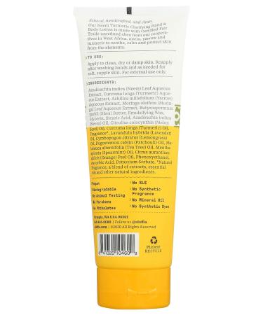 Alaffia Neem Turmeric Clarifying Hand & Body Lotion - Natural Mint & Melon - 8 fl oz - Buy Online on GoSupps.com