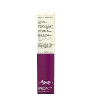 Aveeno Ageless Pre-Tox Peel Off Face Mask with AHA, Vitamin E & Blackberry Complex - 2 oz, Non-Comedogenic, Paraben & Phthalate-Free - Buy Online on GoSupps.com