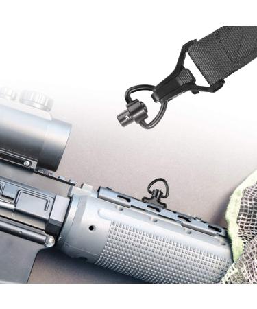EAmber QD Sling Swivel Mount 2 Point Sling Quick Detach/Release - Pack of 2 - Buy Online on GoSupps.com