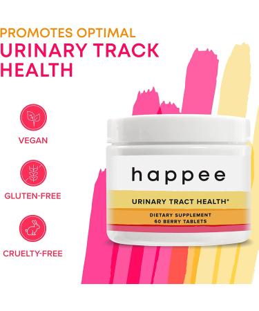 UTI Prevention Chewable Tablets 500mg D Mannose & 150mg Acerola Cherry Berry Flavor, Fast-Acting Formula for Women and Men 60 Count Pack of 1 - Buy Online on GoSupps.com