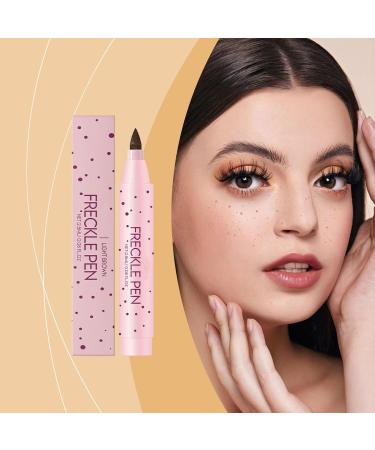 Opdestn False Beauty Mark Pen - Freckle Makeup Pencils 3.5g Realistic Natural Quick-Drying Makeup for Special Occasions Costumes and Facial Beauty Practice - Buy Online on GoSupps.com