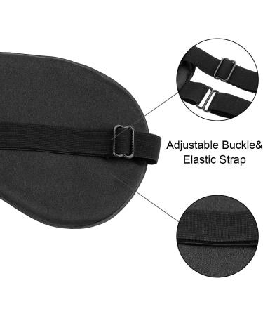 Hochoek Silk-Sleep-Mask Eye-Mask Eye-Cover Eyeshade - 100% Silk Soft Adjustable Strip Eye Cover(Black+Dark Blue+Purple) - Buy Online on GoSupps.com