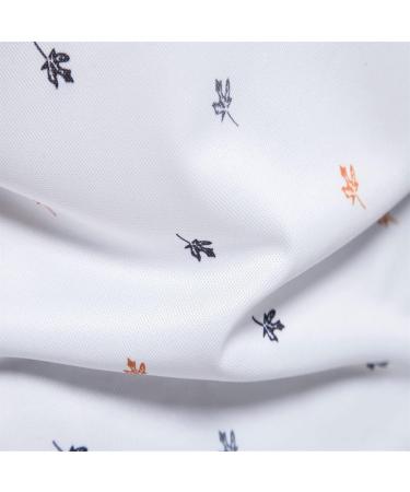 Men's Fashion Spring Summer Casual Short Sleeve Zipper T-Shirt - White Printed Blouse for Every Occasion - Buy Online on GoSupps.com