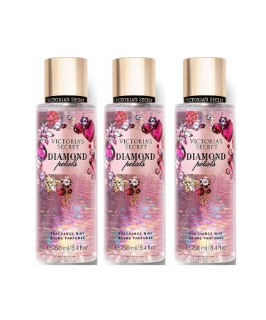 Victoria's Secret Fragrance Mist Lot Of 3 (Diamond Petals)