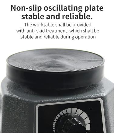 Plaster Models Oscillator - Dental Laboratory Vibrator with Gear Setting Button & Cooling Floor | Perfect for Mixing Plaster & Cast Models - Buy Online on GoSupps.com