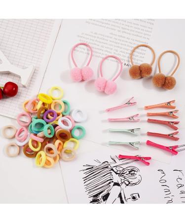 JOYOYO 3 Layer Toddler Girls Gift Box of Hair Accessory Hair Bows for Girls Includes Baby Girl Hair Clips Hair Bobbles Hair Bows DIY Alligator Clips Baby Headbands - Buy Online on GoSupps.com