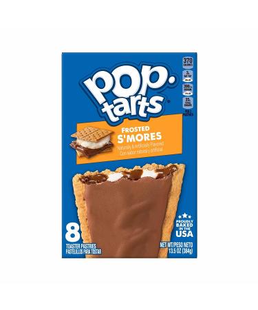 Pop-Tarts Frosted S'mores Breakfast Toaster Pastries - 32 Count Case - Buy Online on GoSupps.com