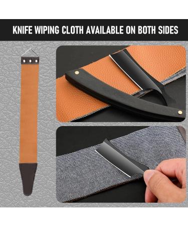Professional M&LD Cut Throat Razor Kit - Stainless Steel Single Edge Blade with Leather Sharpener for Barber & Home Shaving - Ideal Straight Razor Gift for Men - Buy Online on GoSupps.com