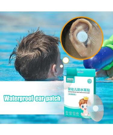 Waterproof Ear Protector Cover Shower Ear Protection Swimming Shower Ear Protectors Soft Breathable Adhesive Ear Patch Baby Ear Waterproof Stickers for Snorkeling Water - Buy Online on GoSupps.com