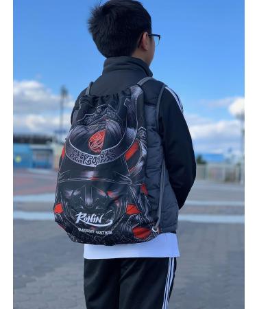Gi Bag Ronin Uniform Bag for Karate, Judo, BJJ, TKD - Blackout Samurai Ghost Design - Buy Online on GoSupps.com