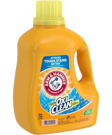 Shop Arm & Hammer Plus OxiClean Clean Meadow - 70 Loads Liquid Laundry Detergent (122.5 Fl oz) | International Shipping Available - Buy Online on GoSupps.com