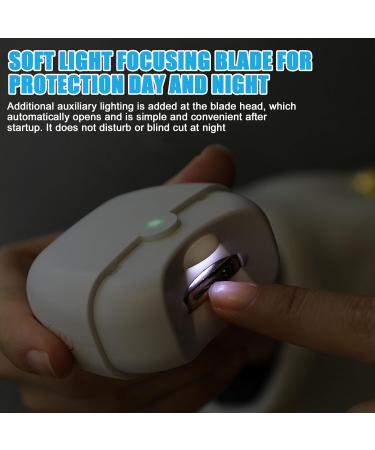 Funmo Electric Nail Clippers with Light | USB Rechargeable & Portable for Baby Kids Adults - Buy Online on GoSupps.com