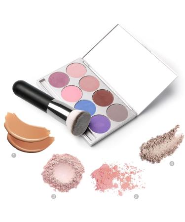 UNIMEIX Kabuki Foundation Brush - Perfect Sunscreen & Makeup Applicator for Liquid & Powder | Best International Shipping - Buy Online on GoSupps.com
