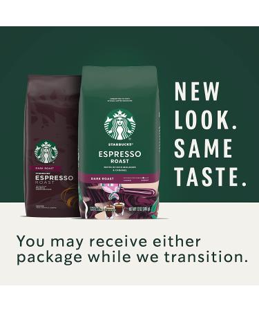 Starbucks Espresso Roast Ground Coffee - 28 oz (1.75 lb) - 100% Arabica - Buy Online on GoSupps.com