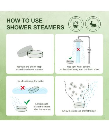 Shower Steamers Aromatherapy 12 Pcs - Essential Oil Shower Bombs for Anxiety Relief & Relaxation - Perfect Gifts for Women - 1.06 oz (Pack of 12) - Buy Online on GoSupps.com