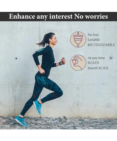 Reusable Menstrual Disc - 2 Pieces Black Period Cup for Long-Lasting Protection - Buy Online on GoSupps.com