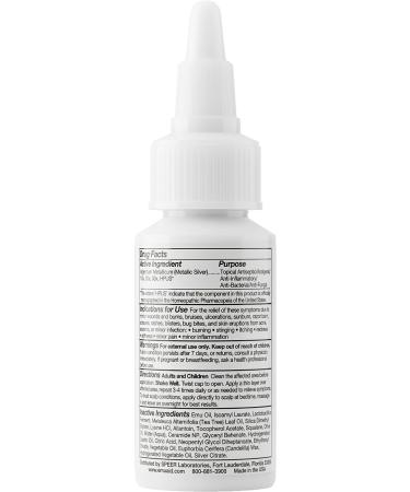 EMUAIDMAX Concentrate 1oz: First Aid Serum for Psoriasis, Eczema, Nail Fungus & More - Buy Online on GoSupps.com