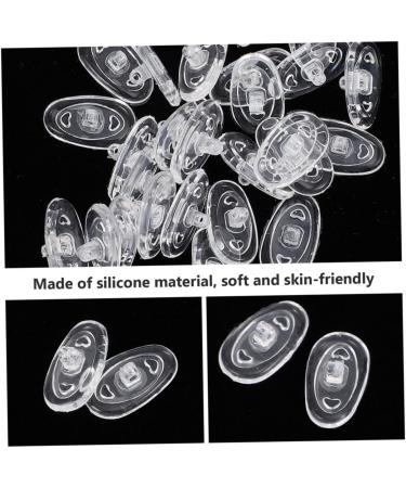 Healeved Sunglasses Nose Pads Replacement Kit - 90 Pairs Anti-Slip Push-In Nose Pads for Glasses - Transparent Color 3 Medium 3 PCs - Buy Online on GoSupps.com