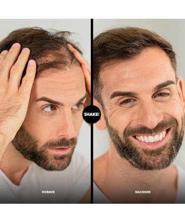 SHAKE OVER Kit de cheveux v g taliens pour paissir les cheveux fibres enrichies en zinc cheveux de qualit sup rieure fabriqu s en Europe (recharge de 12 g et 30 g marron clair applicateur de 5_LIGHT BROWN - Buy Online on GoSupps.com