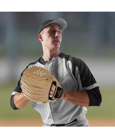 Shop Premium Left Hand Baseball Catcher Gloves - Adult & Kids 11.5 Inch Training & Competition Infield Gloves - Buy Online on GoSupps.com