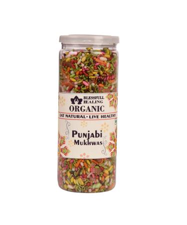 Blessfull Healing Organic Punjabi Mukhwas 250 Gram Airtight Container (Packing May Vary)