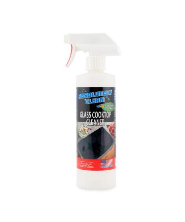 Absolutely Clean Amazing Ceramic & Glasstop oven cleaner heavy duty- Fume Free & Scratch Free - Streakfree - Powerful, Natural Enzymes - USA Made (16 oz) 16 oz Spray Bottle
