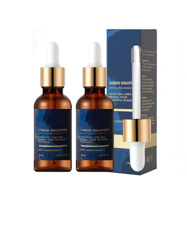 Botox Face Serum Botox A Bottle with Vitamin C & E Botox Serum Botox Stock Solution Facial Serum Liquid Wrinkle Reduction for the Face and Neck Anti Aging Face Tightening (2PCS)
