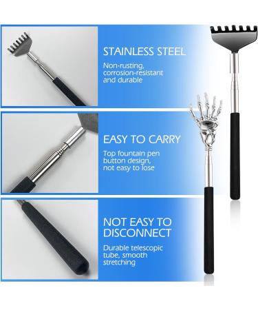 Buy Kryzalite Telescopic Back Scratchers - 2 Designs Portable Massagers Perfect Gift for Men & Women - International Shipping Available - Buy Online on GoSupps.com