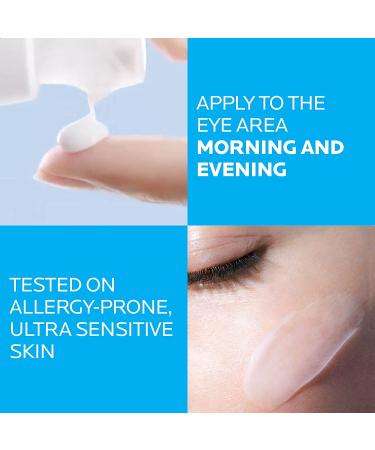 La Roche-Posay Toleriane Ultra Eye Cream for Sensitive Skin - Soothing Repair Moisturizer | Allergy Tested, Fragrance & Alcohol Free - Buy Online on GoSupps.com