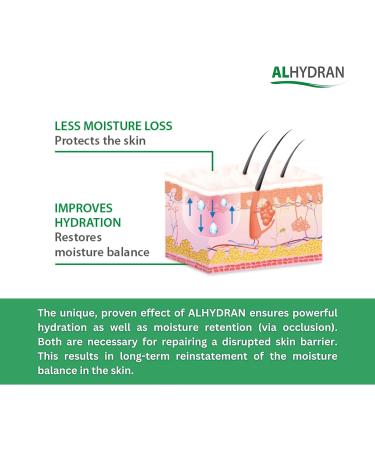 Alhydran After Care for Skin | 100ml - Scars, Dry Skin, Eczema, Itching, Burns, Wounds | Post-Radiotherapy & Surgery Skin Relief - Buy Online on GoSupps.com