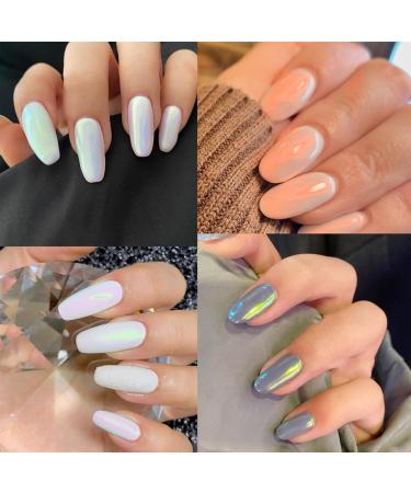 GZSYY Pearl Powder Nail Chrome Glitter - 8PCS Holographic Nail Powder for Stunning Nail Art | International Shipping Available - Buy Online on GoSupps.com